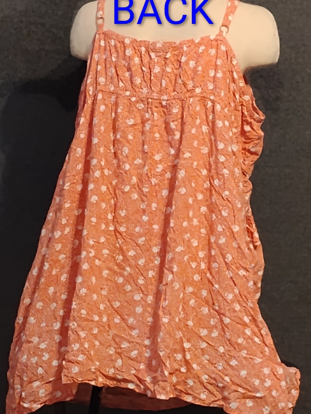 torrid Orange Floral Spaghetti-Strap Casual Dress - Picture 2 of 8